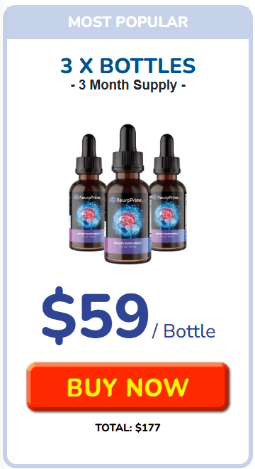 NeuroPrime buy now 3 bottles